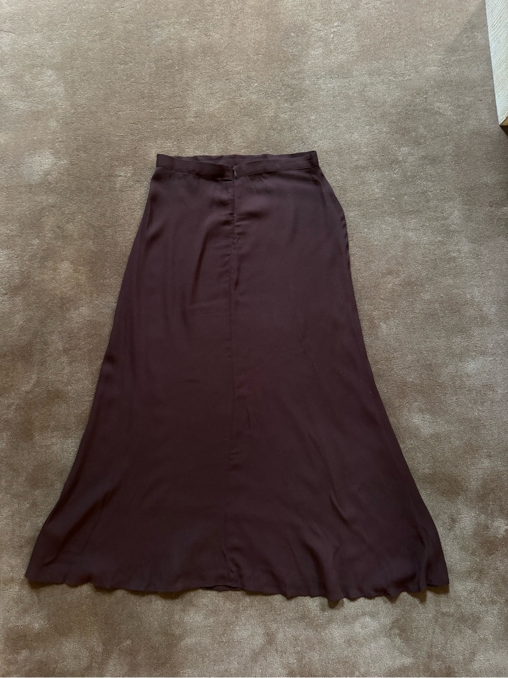 Reformation Midi Skirt, Brown Size 2 - Picture 2 of 4
